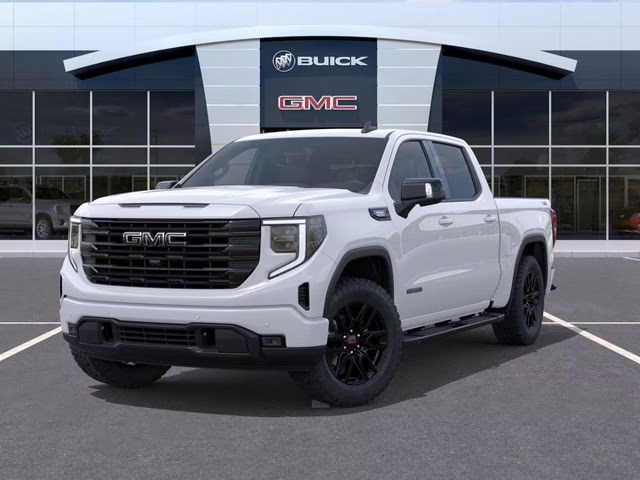 2026 Summit White GMC Sierra 1500 Elevation 4X4 Truck