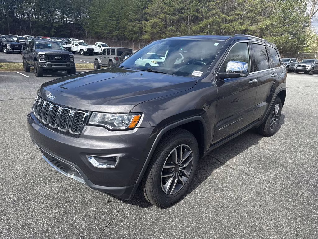 2019 Granite Crystal Metallic Clearcoat Jeep Grand Cherokee Limited RWD SUV