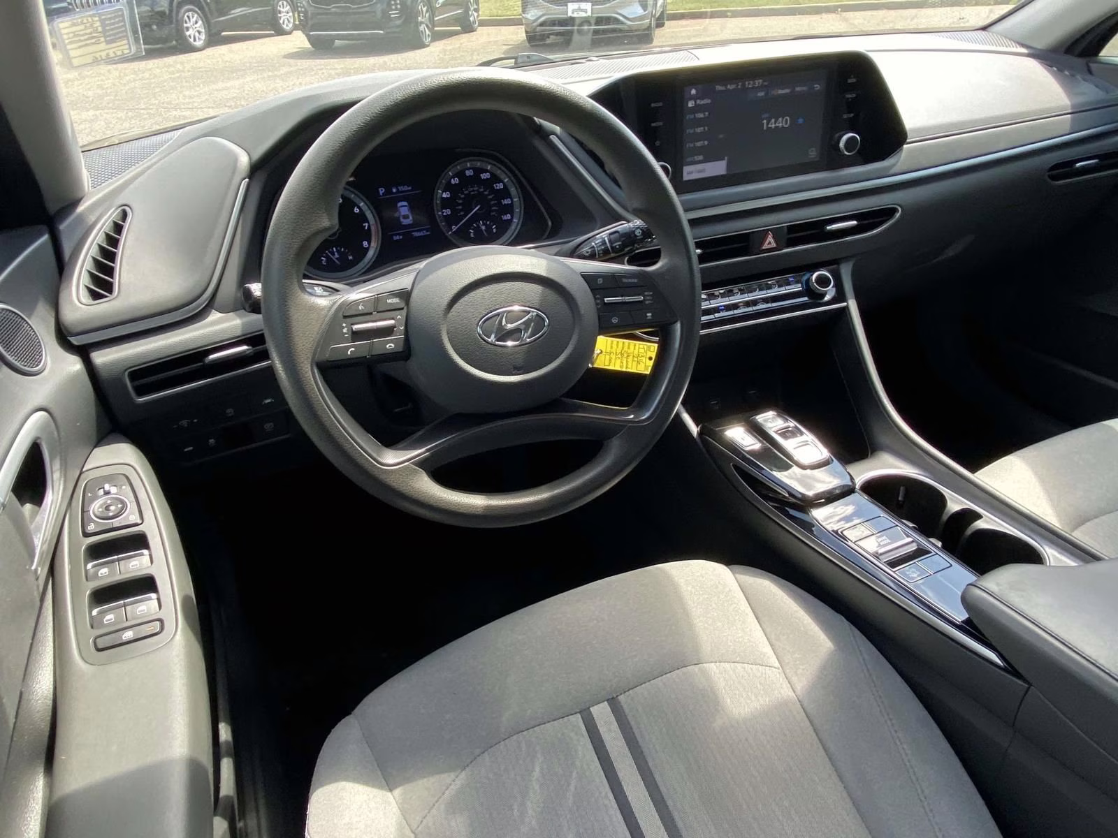 2021 Portofino Gray Hyundai Sonata SE FWD Sedan