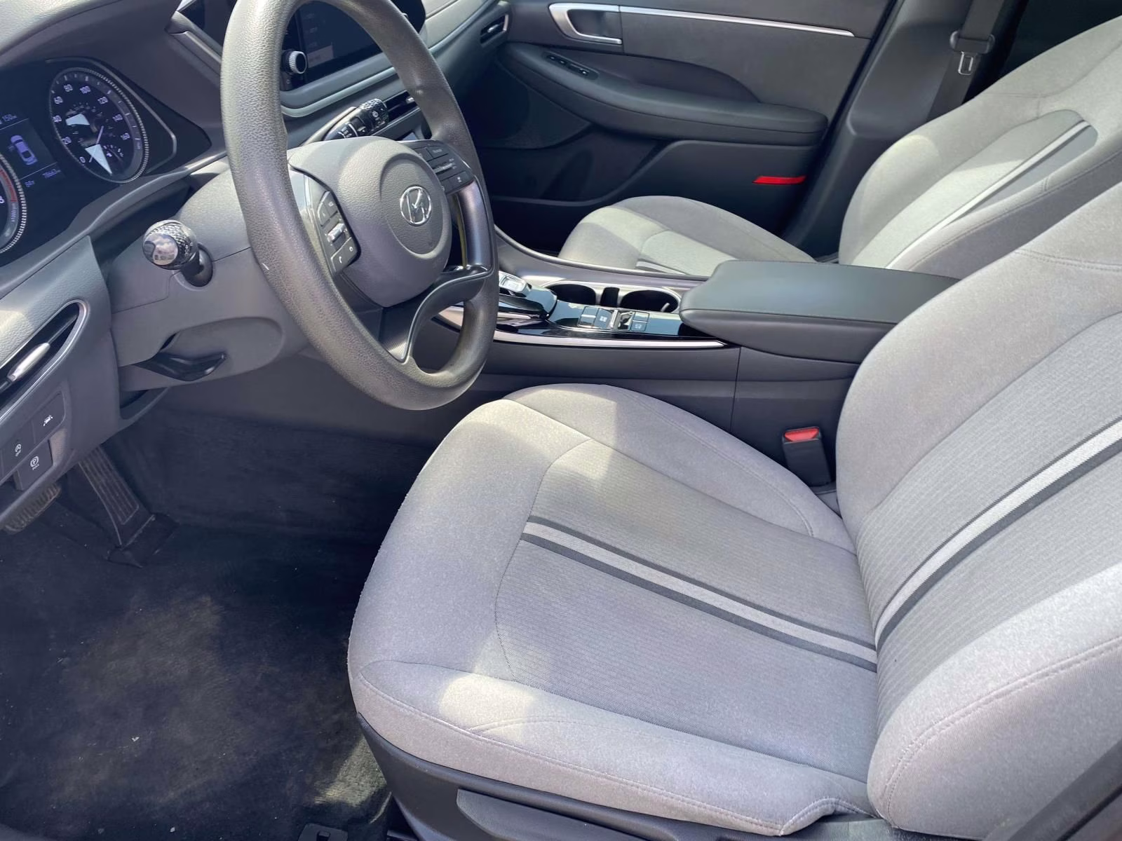 2021 Portofino Gray Hyundai Sonata SE FWD Sedan