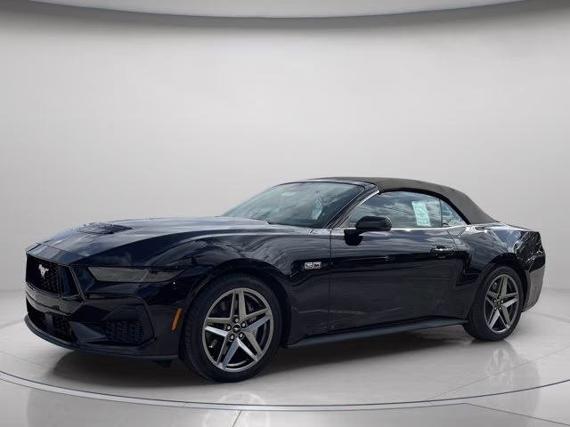 2026 Shadow Black Ford Mustang GT Premium RWD Convertible