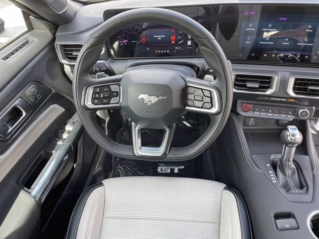 2026 Shadow Black Ford Mustang GT Premium RWD Convertible