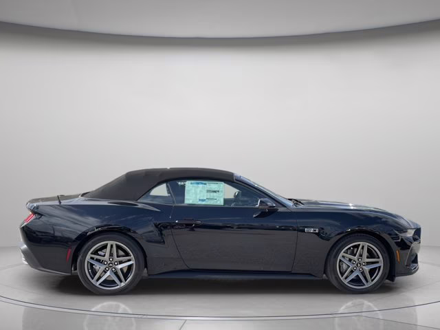 2026 Shadow Black Ford Mustang GT Premium RWD Convertible