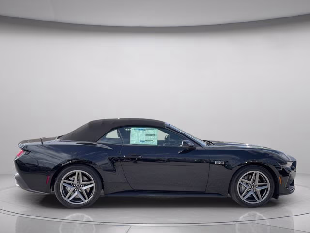 2026 Shadow Black Ford Mustang GT Premium RWD Convertible