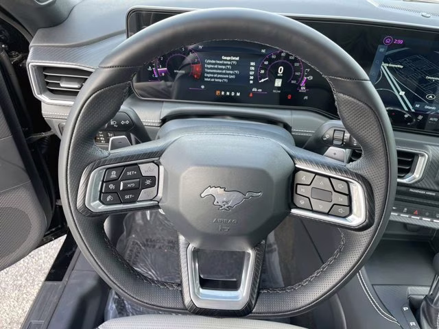 2026 Shadow Black Ford Mustang GT Premium RWD Convertible