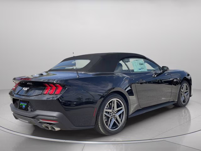 2026 Shadow Black Ford Mustang GT Premium RWD Convertible