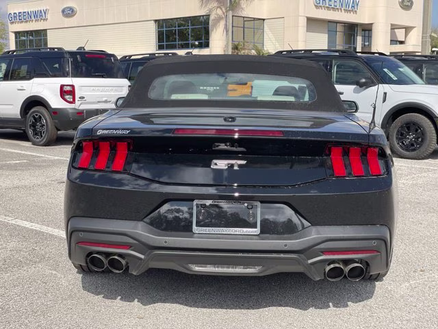 2026 Shadow Black Ford Mustang GT Premium RWD Convertible