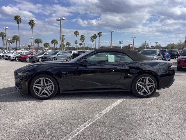 2026 Shadow Black Ford Mustang GT Premium RWD Convertible
