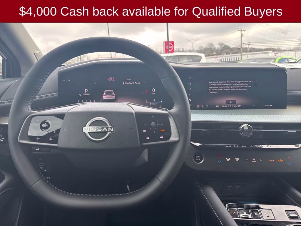 2026 Super Black Nissan Murano SL AWD SUV
