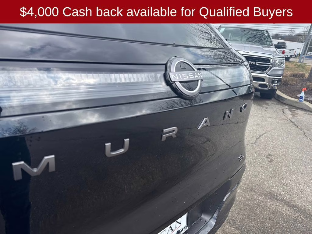 2026 Super Black Nissan Murano SL AWD SUV