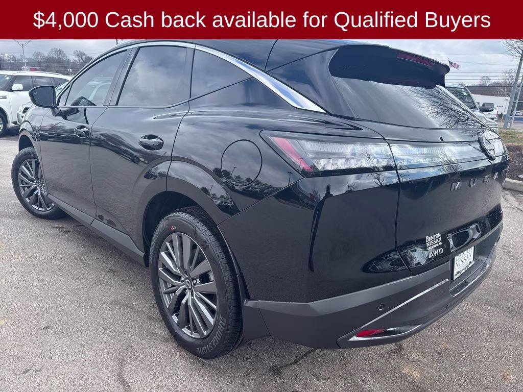 2026 Super Black Nissan Murano SL AWD SUV