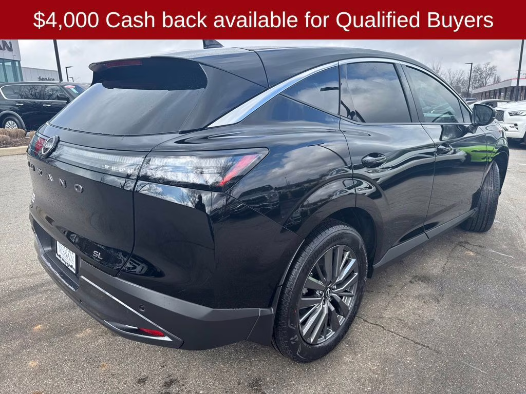 2026 Super Black Nissan Murano SL AWD SUV