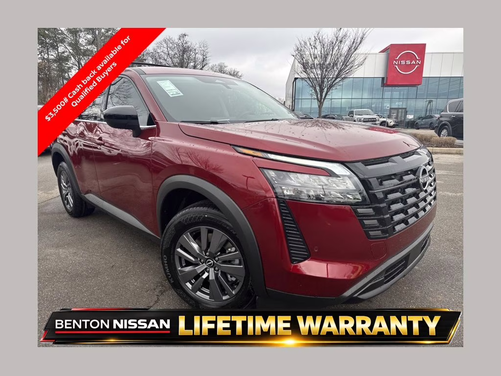 2026 Scarlet Ember Tintcoat Nissan Pathfinder SV 4X4 SUV
