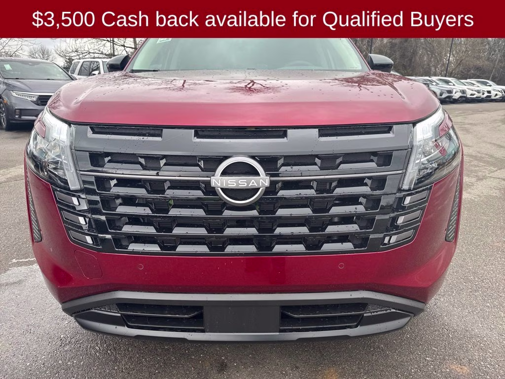 2026 Scarlet Ember Tintcoat Nissan Pathfinder SV 4X4 SUV