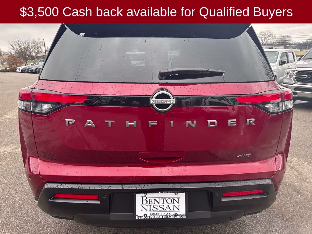 2026 Scarlet Ember Tintcoat Nissan Pathfinder SV 4X4 SUV