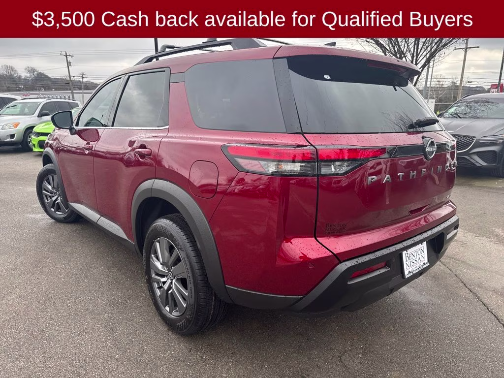 2026 Scarlet Ember Tintcoat Nissan Pathfinder SV 4X4 SUV