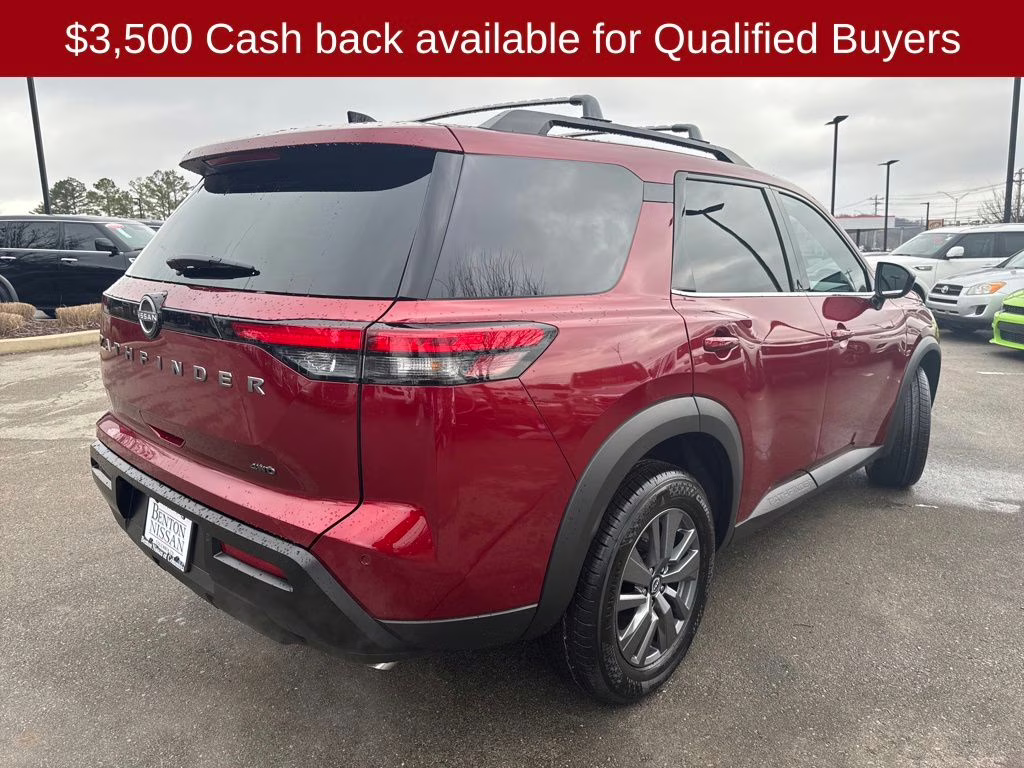 2026 Scarlet Ember Tintcoat Nissan Pathfinder SV 4X4 SUV
