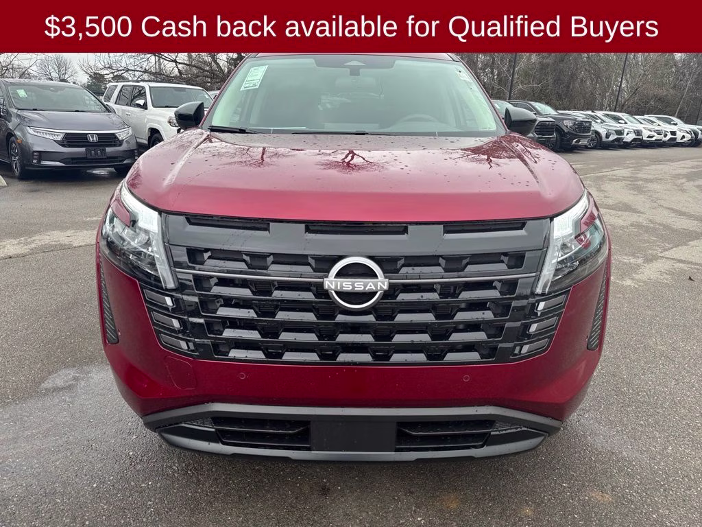 2026 Scarlet Ember Tintcoat Nissan Pathfinder SV 4X4 SUV