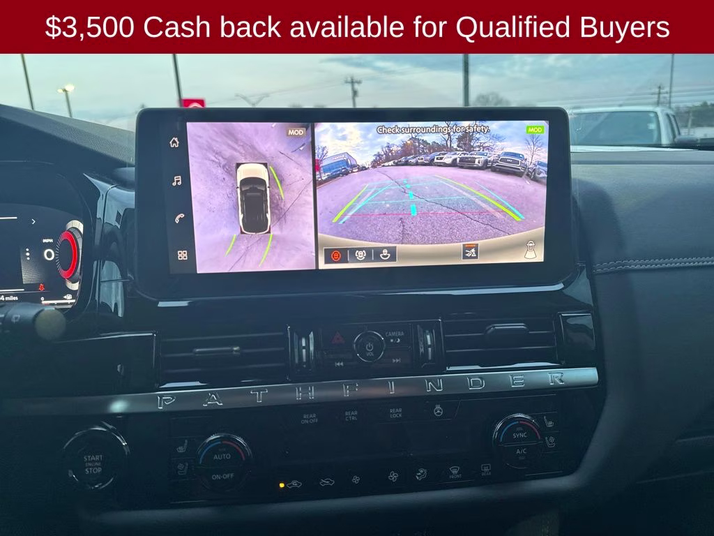 2026 Boulder Gray/Super Black Nissan Pathfinder Platinum 4X4 SUV