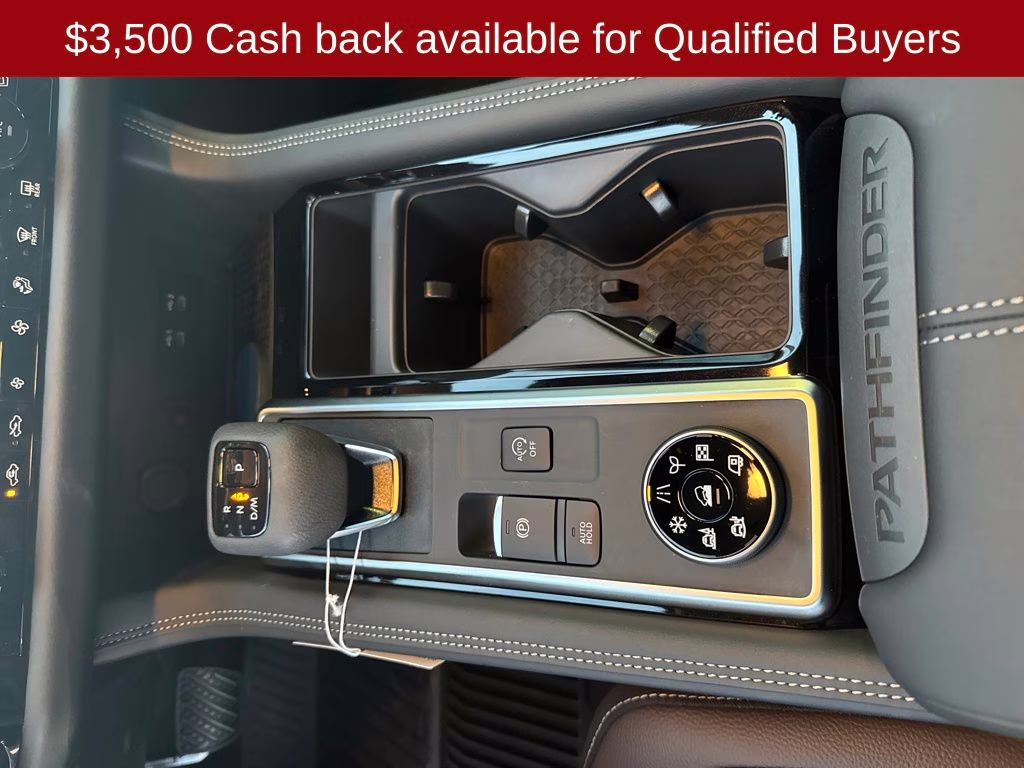 2026 Boulder Gray/Super Black Nissan Pathfinder Platinum 4X4 SUV