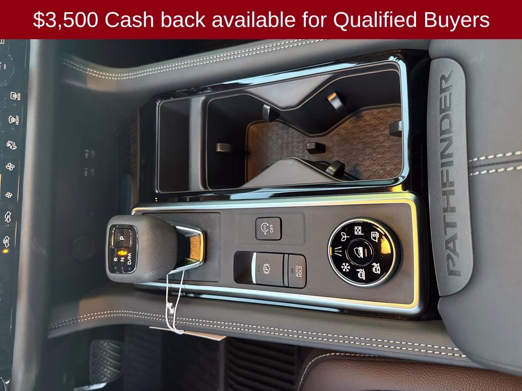 2026 Boulder Gray/Super Black Nissan Pathfinder Platinum 4X4 SUV