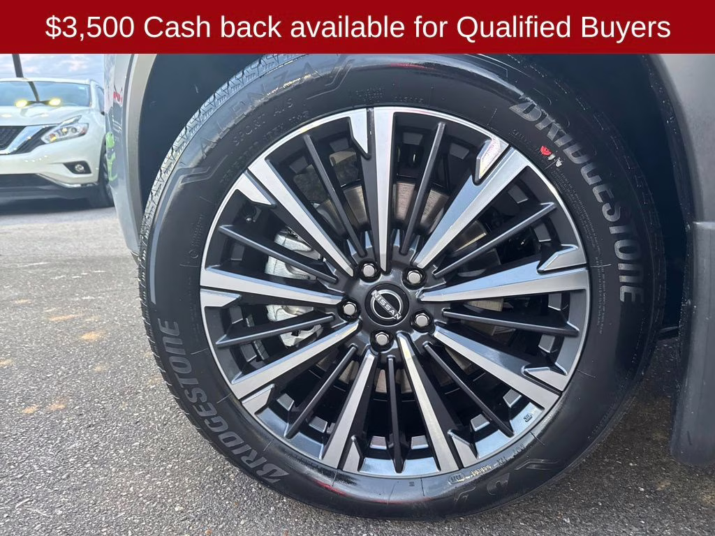 2026 Boulder Gray/Super Black Nissan Pathfinder Platinum 4X4 SUV