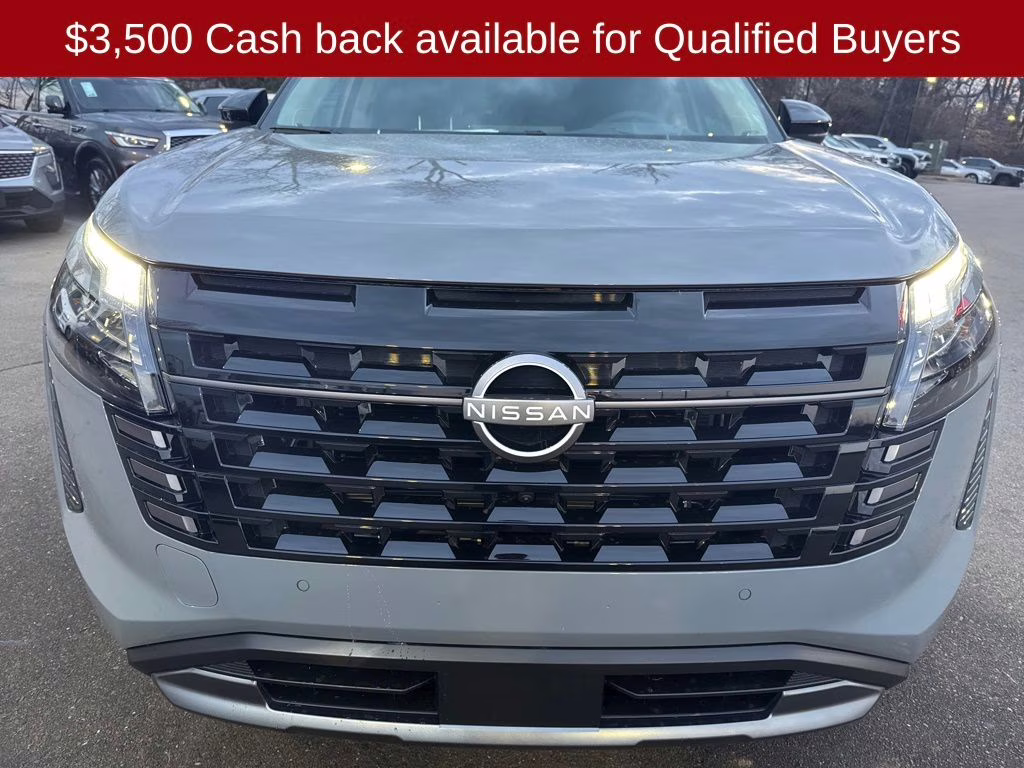 2026 Boulder Gray/Super Black Nissan Pathfinder Platinum 4X4 SUV