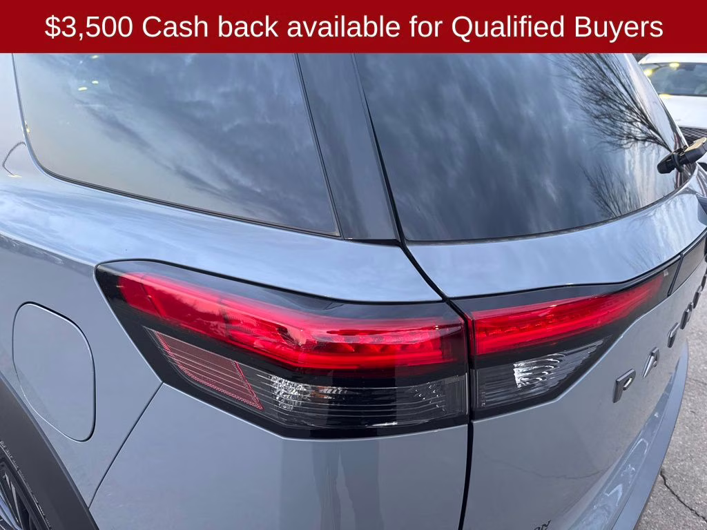 2026 Boulder Gray/Super Black Nissan Pathfinder Platinum 4X4 SUV