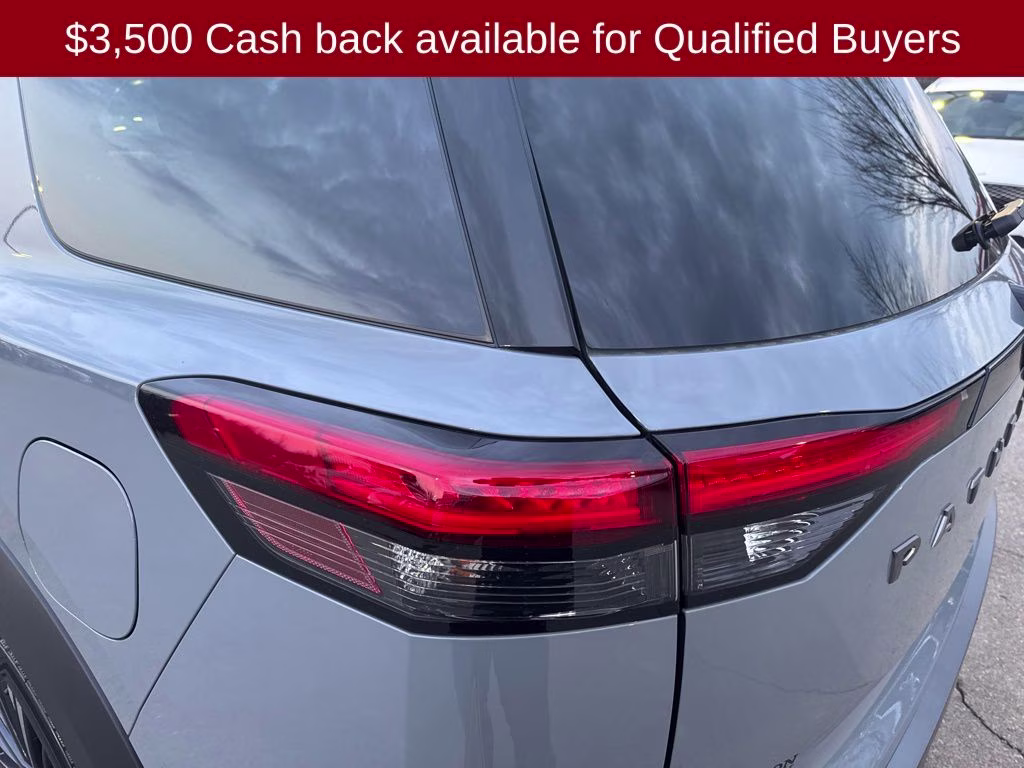 2026 Boulder Gray/Super Black Nissan Pathfinder Platinum 4X4 SUV