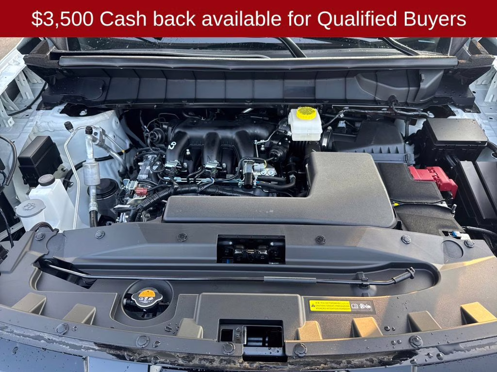 2026 Everest White Pearl/Black Nissan Pathfinder Platinum FWD SUV