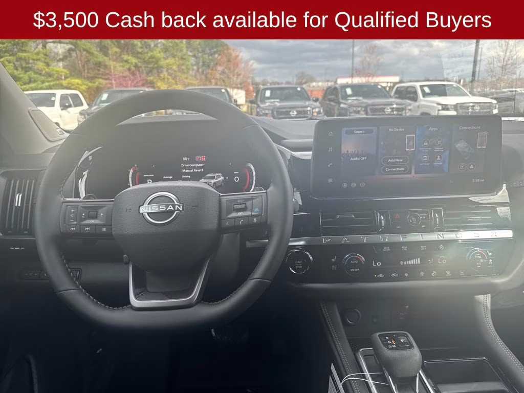 2026 Gun Metallic Nissan Pathfinder Platinum FWD SUV