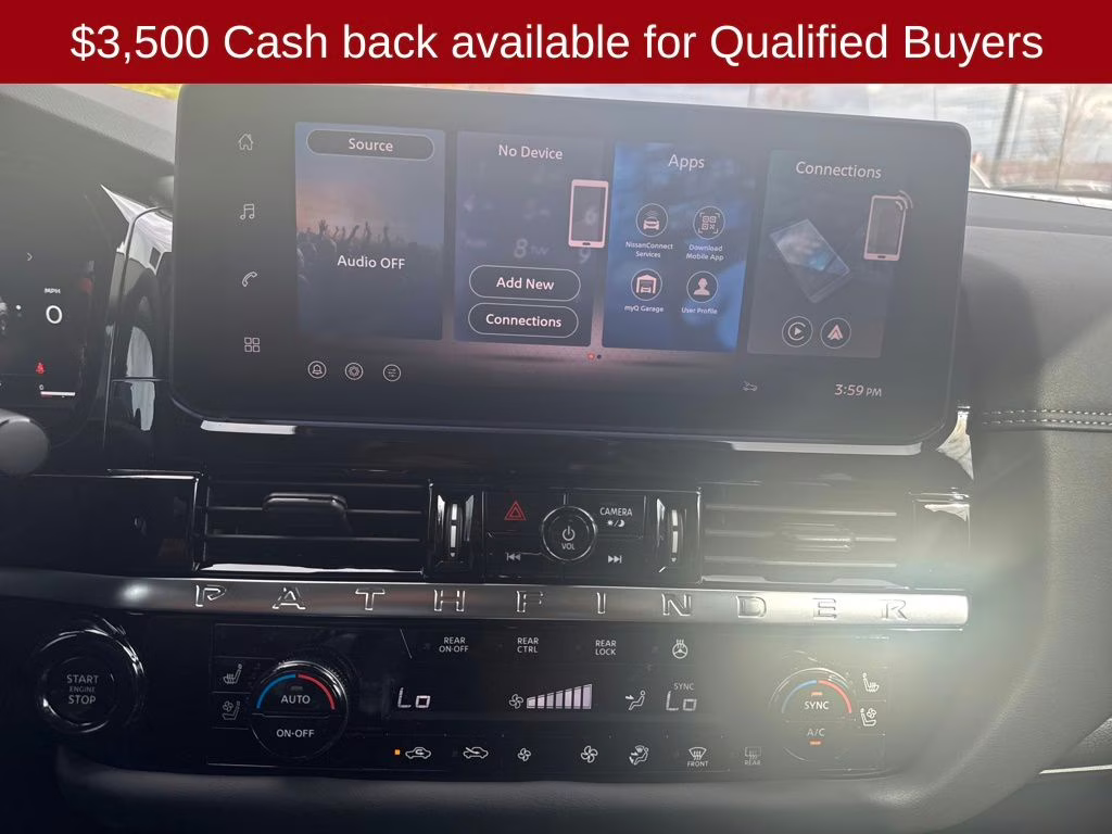 2026 Gun Metallic Nissan Pathfinder Platinum FWD SUV