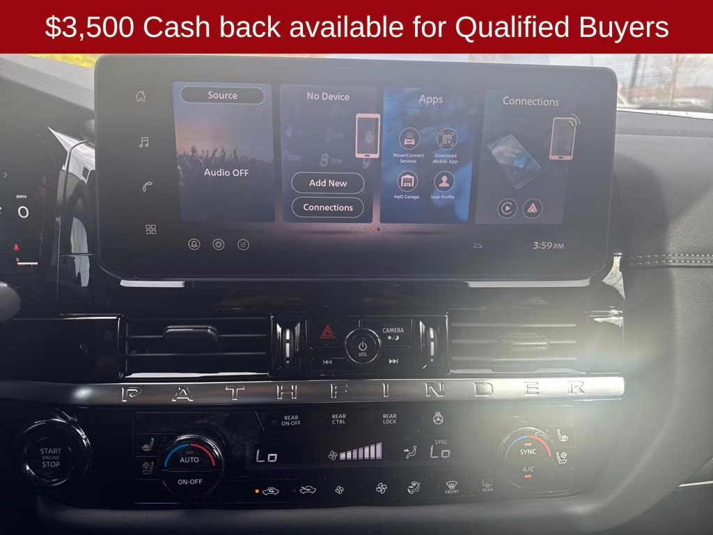 2026 Gun Metallic Nissan Pathfinder Platinum FWD SUV