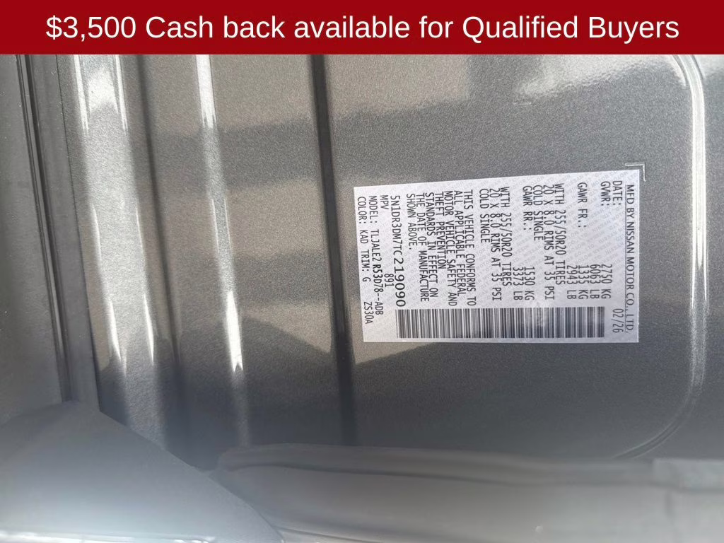 2026 Gun Metallic Nissan Pathfinder Platinum FWD SUV