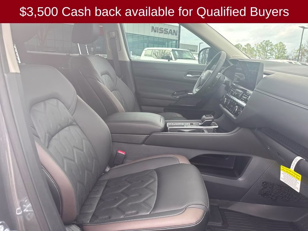 2026 Gun Metallic Nissan Pathfinder Platinum FWD SUV