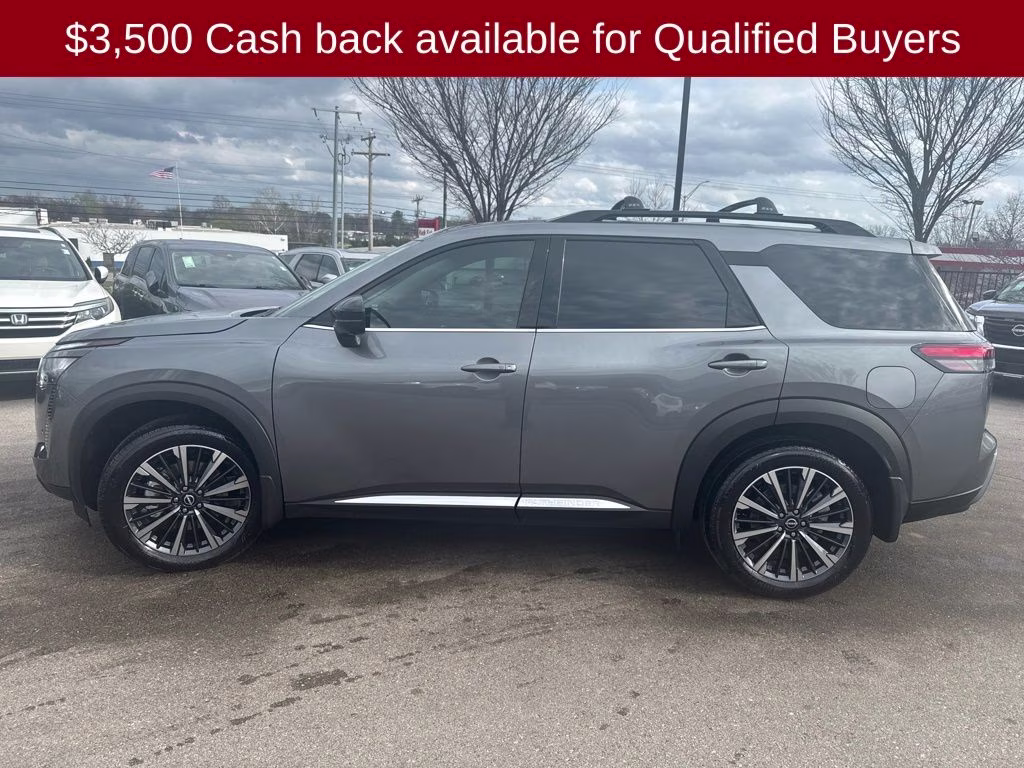 2026 Gun Metallic Nissan Pathfinder Platinum FWD SUV