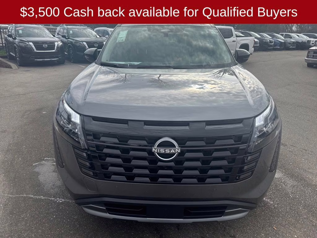 2026 Gun Metallic Nissan Pathfinder Platinum FWD SUV