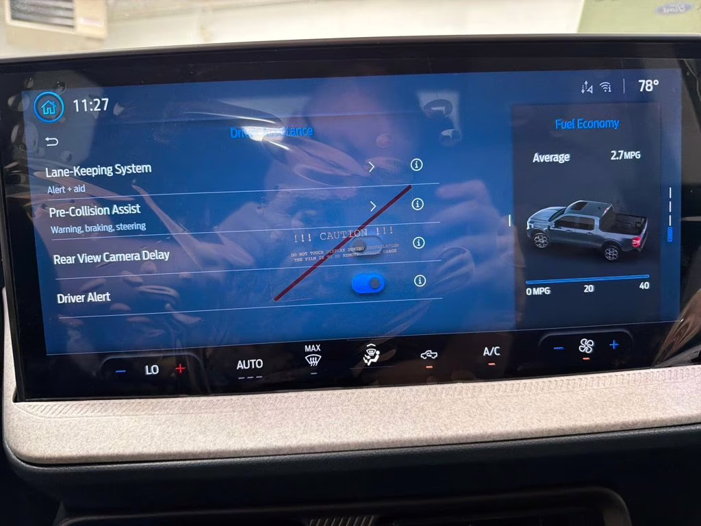 2026 AZURE GRAY TC Ford Maverick XLT FWD Truck