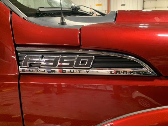 2016 Red Ford Super Duty F-350 SRW Lariat 4X4 Truck