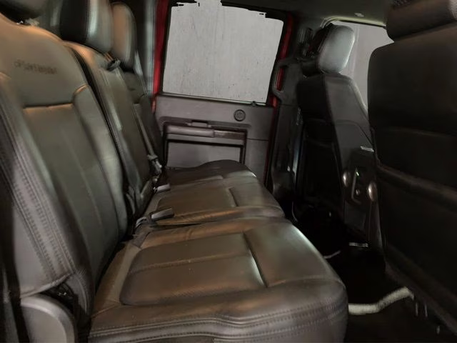 2016 Red Ford Super Duty F-350 SRW Lariat 4X4 Truck