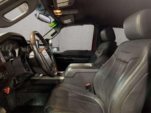 2016 Red Ford Super Duty F-350 SRW Lariat 4X4 Truck