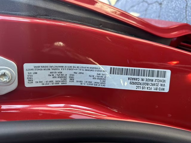 2026 Red Hot Pearlcoat Chrysler Pacifica Select FWD Van