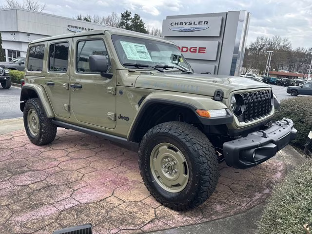 2026 41 Jeep Wrangler Willys 41 4X4 Convertible