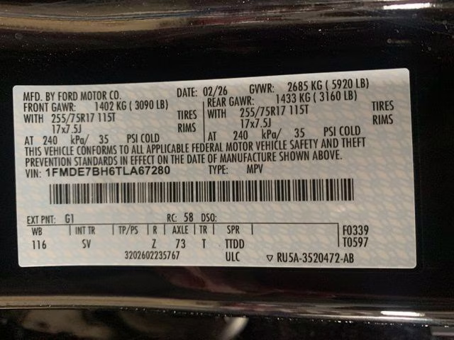 2026 Shadow Black Ford Bronco Big Bend 4X4 SUV