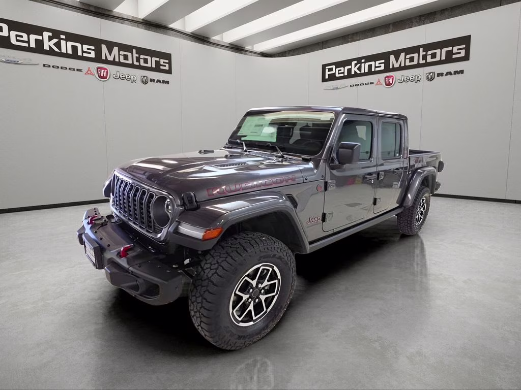 2026 Granite Crystal Metallic Clearcoat Jeep Gladiator Rubicon 4X4 Truck