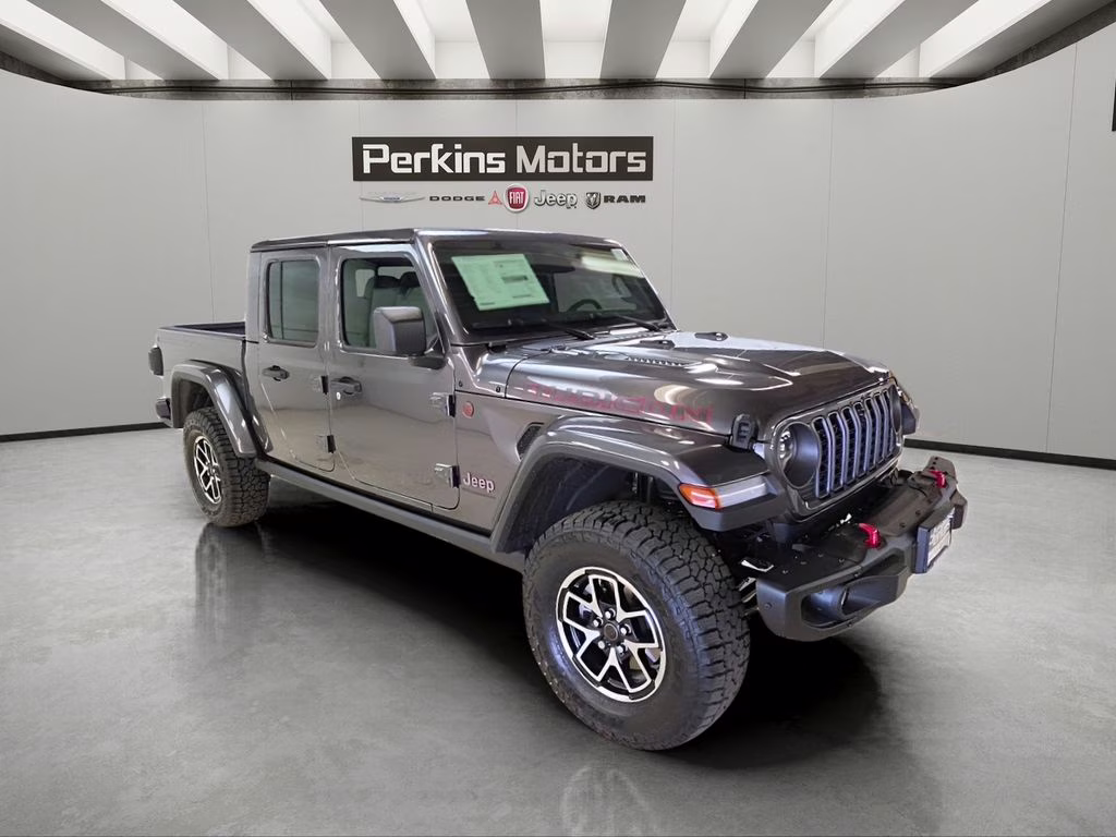2026 Granite Crystal Metallic Clearcoat Jeep Gladiator Rubicon 4X4 Truck