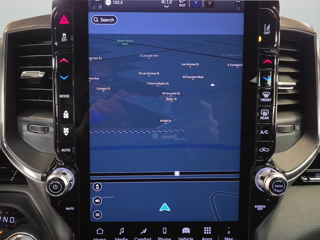 2026 Forged Blue Metallic Ram 1500 Laramie 4X4 Truck