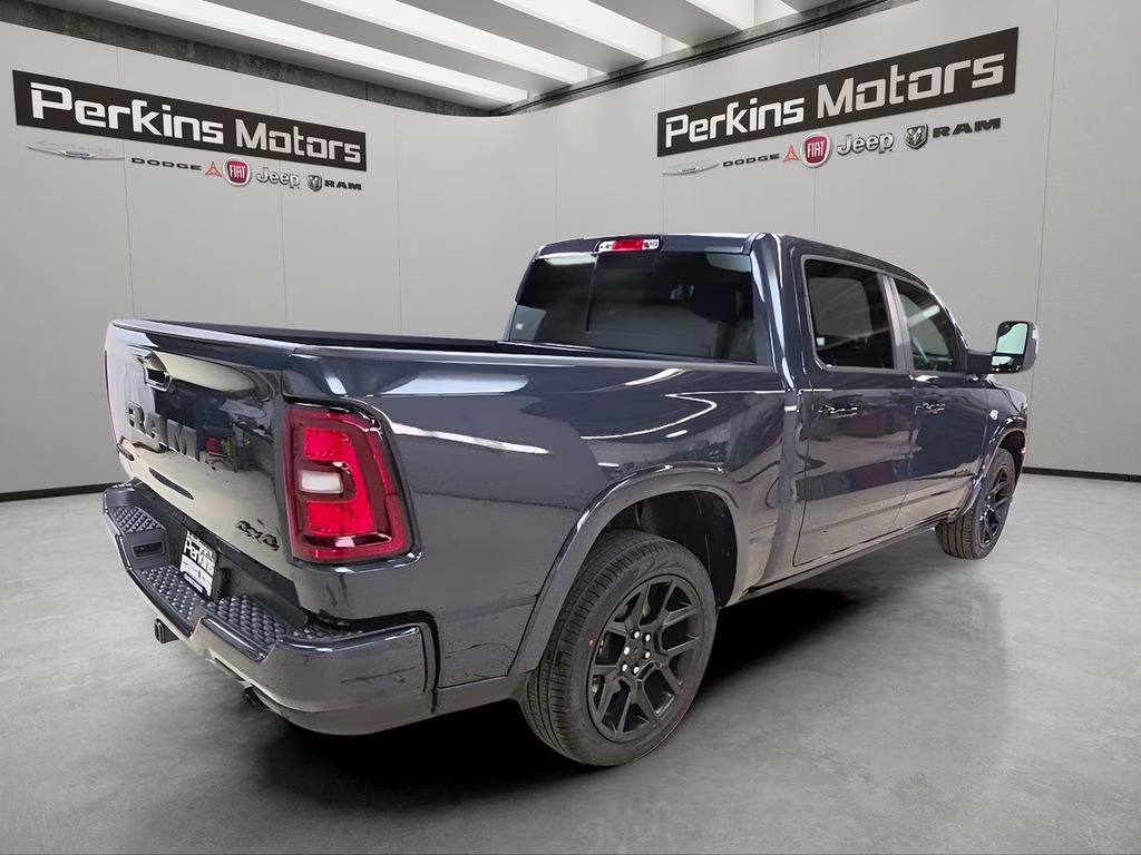 2026 Forged Blue Metallic Ram 1500 Laramie 4X4 Truck