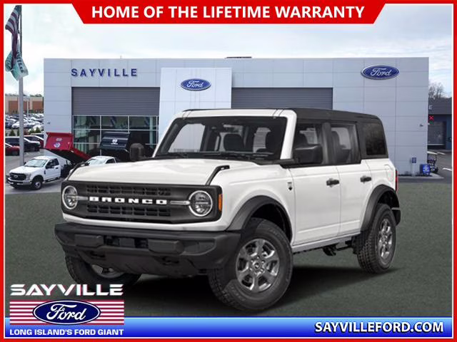 2026 Oxford White Ford Bronco Big Bend 4 Door 4x4 4X4 SUV