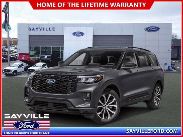 2026 Carbonized Gray Metallic Ford Explorer ST-Line 4WD 4X4 SUV